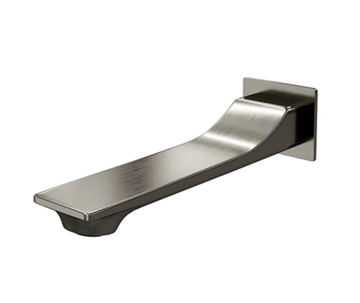 Излив для ванны WasserKRAFT оружейная сталь A176 (детальная фотография)