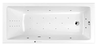 Ванна гидромассажная Whitecross Wave 160 x 70 см, ULTRA NANO, хром, белый, 0101.160070.100.ULTRANANO.CR