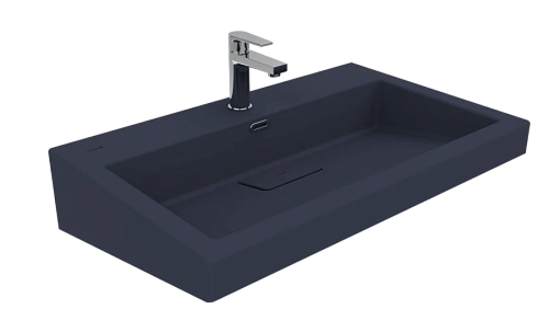 Раковина Creavit Epic 80 см базальт - фото 2