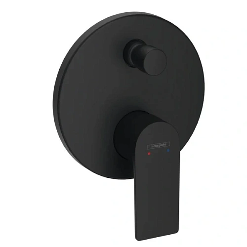 Смеситель для душа Hansgrohe Rebris черный матовый - фото 2