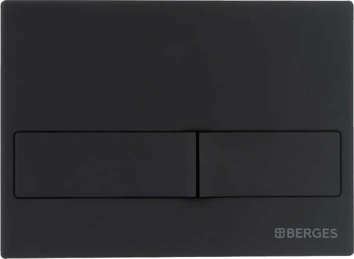 Унитаз с инсталляцией BERGES Ego кнопка черная 043232 (детальная фотография) index_4