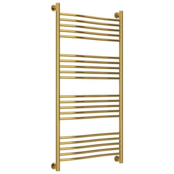 Полотенцесушитель водяной Сунержа Флюид+ 60х120 см золото 03-0222-1260 (детальная фотография)