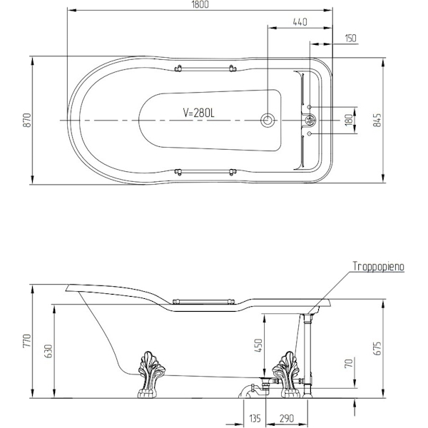 Схема (детальная фотография), 180x85 см