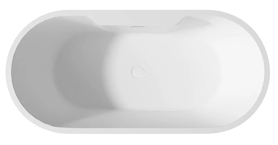 Акриловая ванна Abber 150х70 см отдельностоящая AB9299-1.5 (детальная фотография), 150x70 см