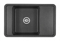 Мойка для кухни Акватон Беллис 78 см графит