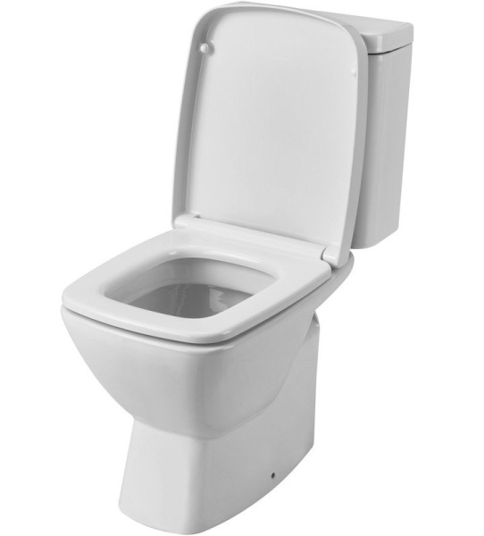 Унитаз компакт Santek Нео сиденье с микролифтом 1WH302194 (детальная фотография), современные, hi-tech, прямоугольные