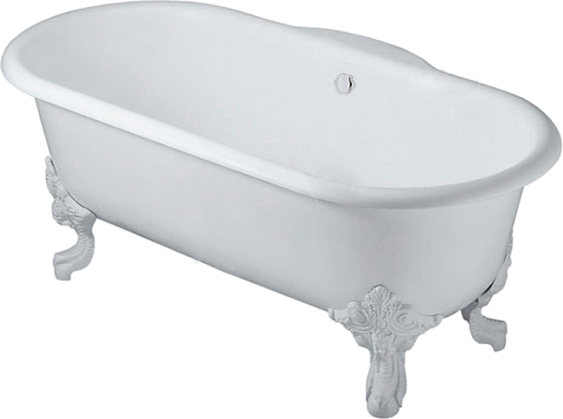 Ванна чугунная Jacob Delafon Cleo 175х80 см отдельностоящая, без антискользящего покрытия E2919-00 (детальная фотография)