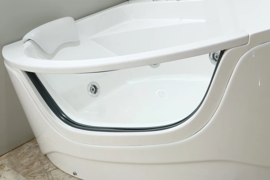 Ванна акриловая Black&White Galaxy 160x100 см левосторонняя 500800L (детальная фотография), 160 см