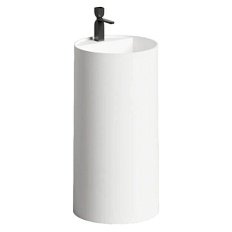 Раковина напольная Salini Armonia Round Top 01 белый матовый