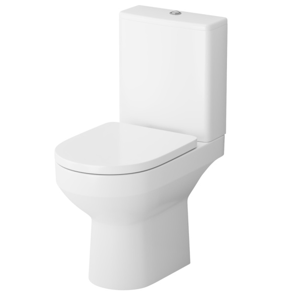 Унитаз компакт Am.Pm Spirit 2.0 безободковый C708600WH (детальная фотография)