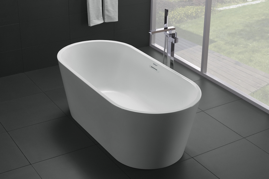 Ванна акриловая BelBagno 150х75 см отдельностоящая BB71-1500 (детальная фотография), акриловые