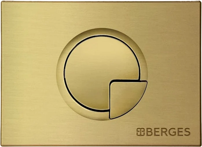 Клавиша смыва BERGES Novum R8 бронза 040028 (детальная фотография)