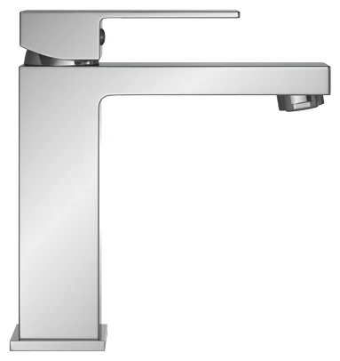 Смеситель Ceramicanova Cubic 70011CH для раковины, хром (детальная фотография), современные, hi-tech