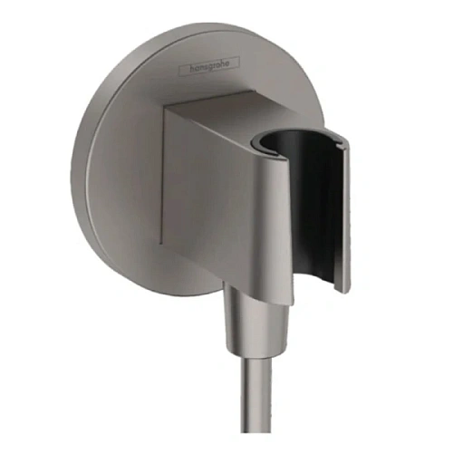 Шланговое подсоединение Hansgrohe FixFit черный хром - фото 5