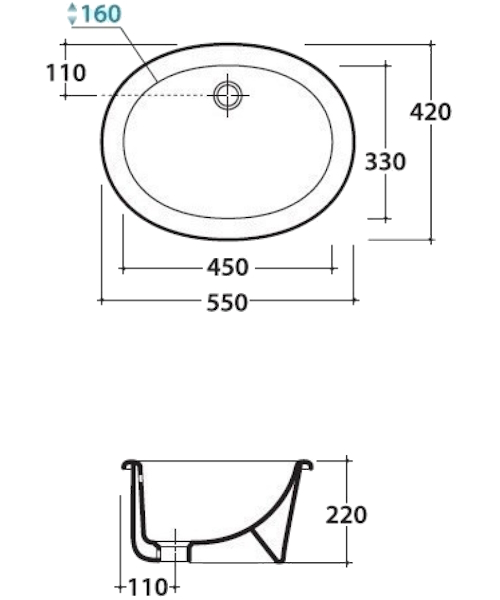 Схема (детальная фотография), встраиваемые (в столешницу), накладные (на столешницу)