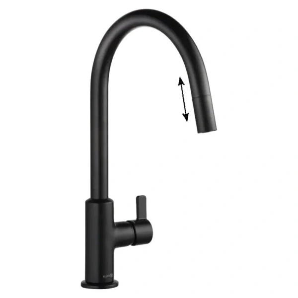 Смеситель для кухни Kludi Bingo Star черный матовый 468513978 (детальная фотография)