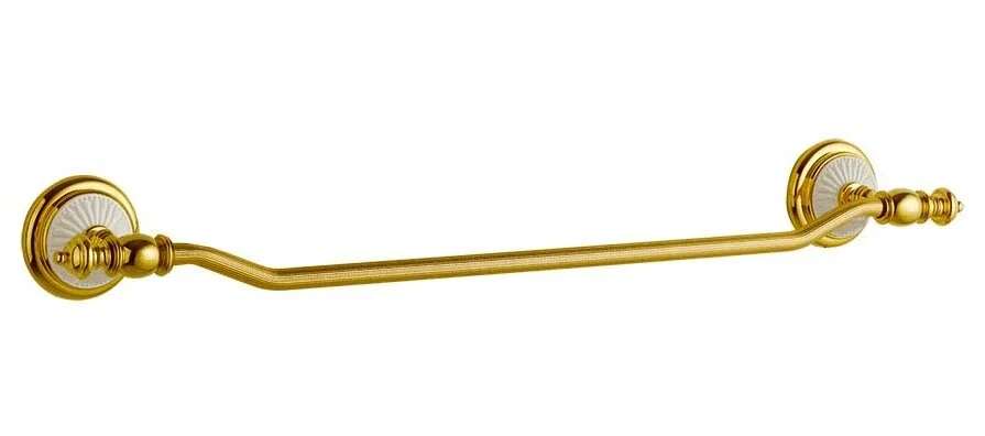 Полотенцедержатель Boheme Palazzo с белым декором 10102 (детальная фотография)