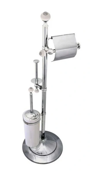 Стойка для ванной Boheme Hermitage хром 10398 (детальная фотография)