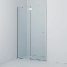 Душевая дверь в нишу IDDIS Slide 120 см глянцевый алюминиевый профиль