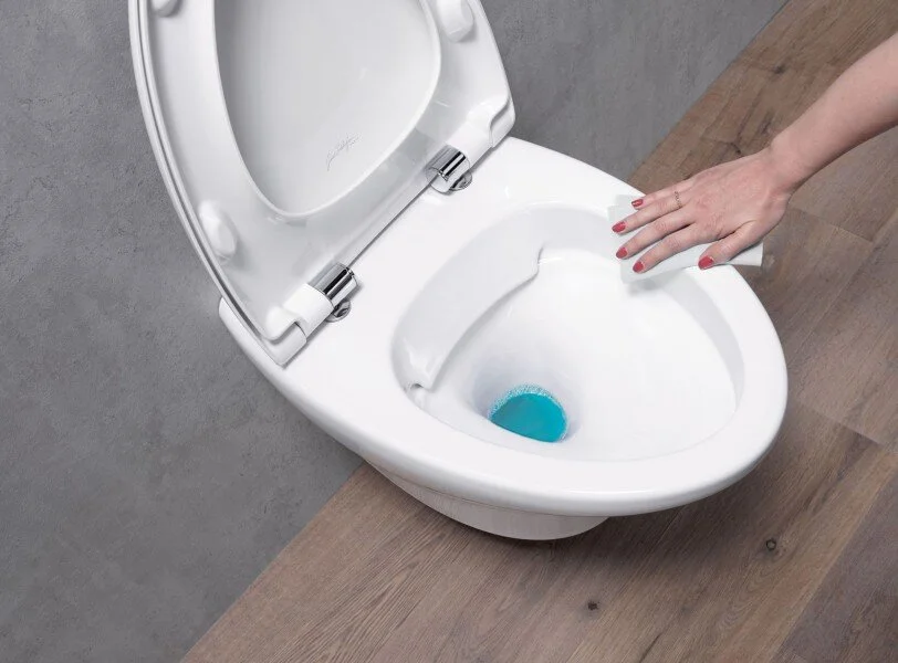 Унитаз подвесной Jacob Delafon Nouvelle Vague безободковый EDJ102-00 (детальная фотография), подвесные, встраиваемые