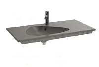 Раковина Jacob Delafon Nouvelle Vague 120 см серая