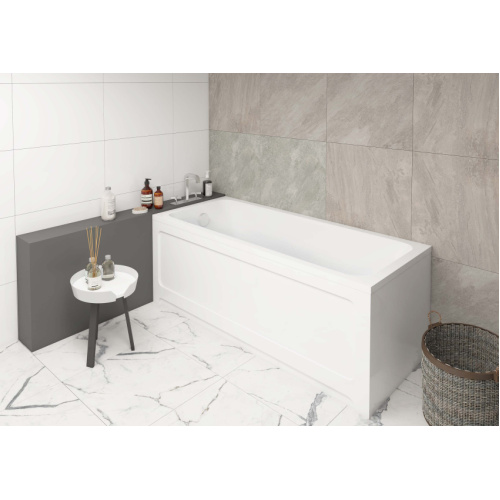 Ванна акриловая Акватек Мия 130х70 см прямоугольная MIY130-0000001 (детальная фотография), акриловые