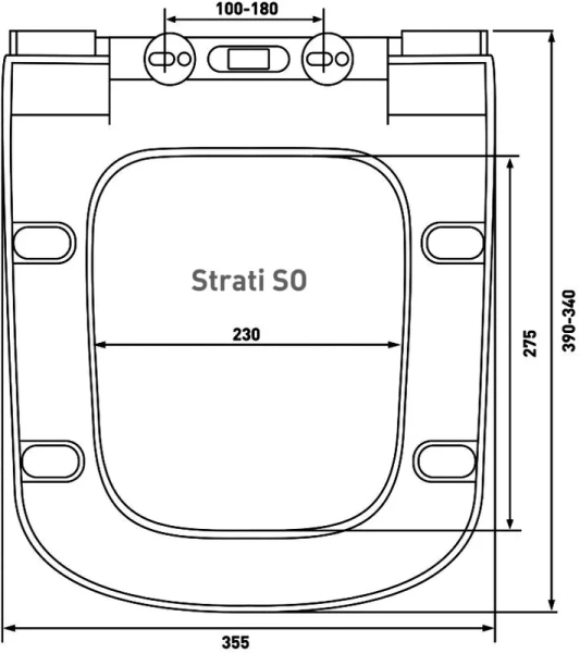 Унитаз с инсталляцией BERGES кнопка черная 042449 (детальная фотография), в наличии index_3