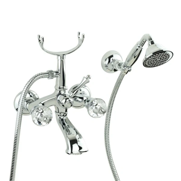 Смеситель для ванны Migliore Korona хром 27307 (детальная фотография)