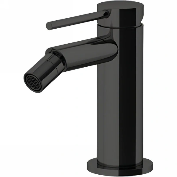 Смеситель для биде Gattoni Circle One черный матовый 9050/90NO (детальная фотография)