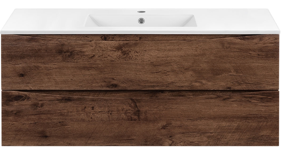 Тумба под раковину подвесная Vincea Mia 120,9 см R.Wood VMC-2MC120RW (детальная фотография)