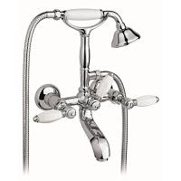 Смеситель для ванны, матовый хром, Nicolazzi Monterosa