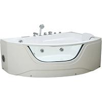 Ванна акриловая Black&White Galaxy 160x100 см правосторонняя