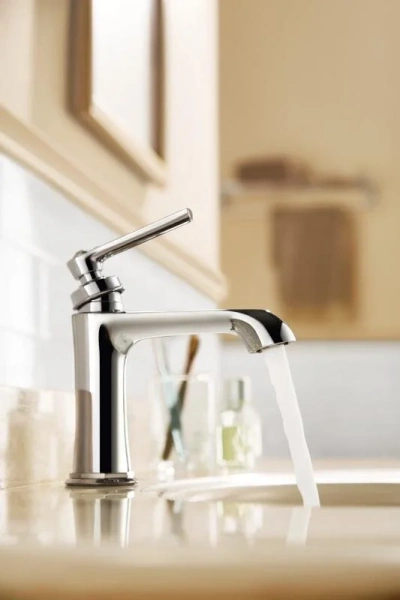 Смеситель для раковины Cezares Liberty без донного клапана LIBERTY-F-LS-01-W0 (детальная фотография), классические, ретро