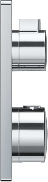 Смеситель для душа Grohe Grohtherm 24079000 хром (детальная фотография), скрытого монтажа, встраиваемые в стену