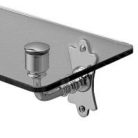 Полка со стеклом для ванной, цвет хром, Devon&Devon Mayfair