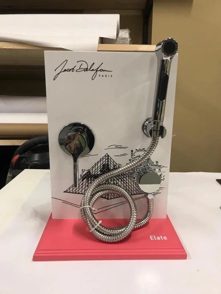 Гигиенический душ со смесителем Jacob Delafon Elate хром E24610-CP (детальная фотография), хром