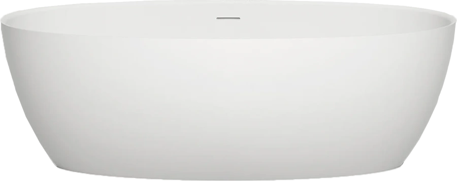 Ванна из искусственного камня Salini Alda Nuova 178x92 см белая глянцевая 101911G (детальная фотография), 180x90 см