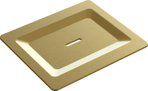 Мыльница Boheme Space золото матовое - фото 5