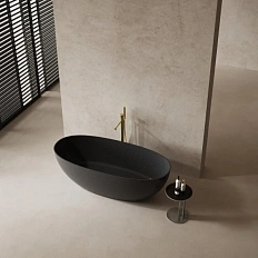 Ванна карбоновая Abber Karbon 170x75 см овальная