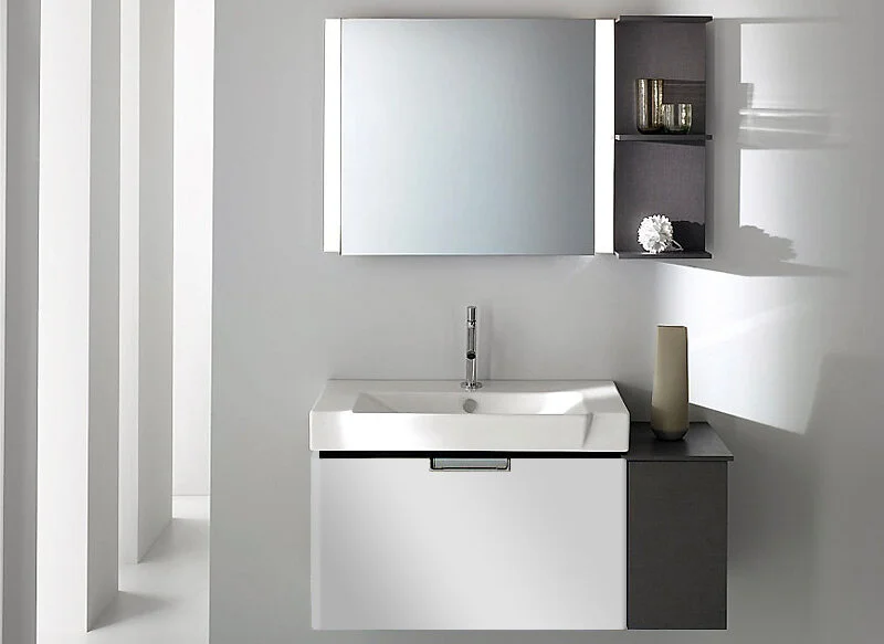 Раковина Jacob Delafon Reve 80 см полувстраиваемая E4803-00 (детальная фотография), 80 см