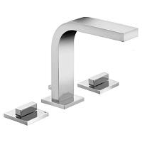 Смеситель для раковины, хром, на три отверстия, Keuco Edition 11