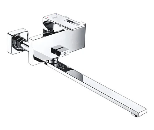 Смеситель для ванны WasserKRAFT Alme с длинным изливом 1502L (детальная фотография)
