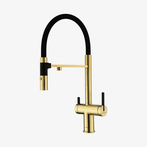 Смеситель для питьевой воды Paulmark Gravity золото Gr213888-G (детальная фотография)