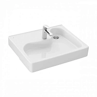 Раковина над стиральной машиной Santek Клио 63 см с кронштейнами