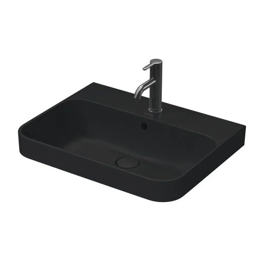 Раковина Duravit Happy D.2 60 см антрацит матовый 2360601300 (детальная фотография)