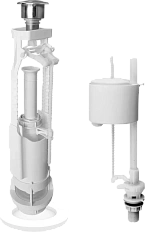 Механизм слива BERGES Eko однокнопочный