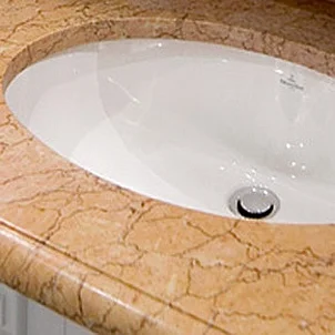 Раковина встраиваемая Villeroy&Boch Evana 614400 67 см (детальная фотография), круглой формы