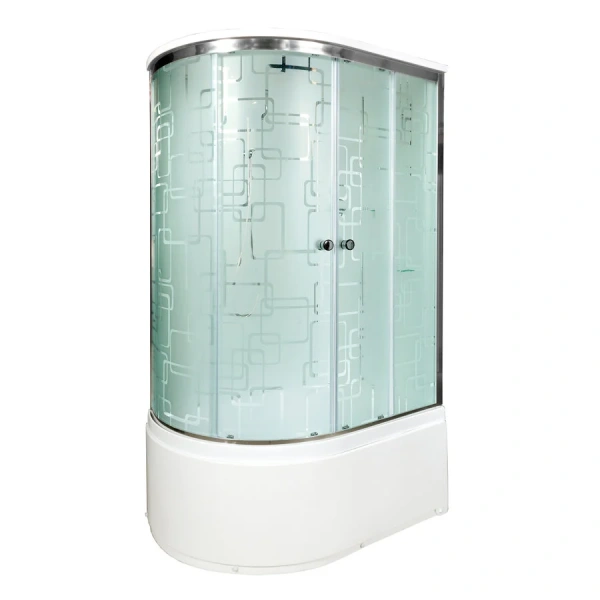 Душевая кабина Deto EM 120x80 см левая EM4512LGM (детальная фотография), 120х80
