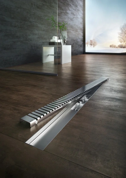 Душевой лоток Alcaplast APZ 75 см с перфорированной решеткой APZ1SMART-LINE-750 (детальная фотография)