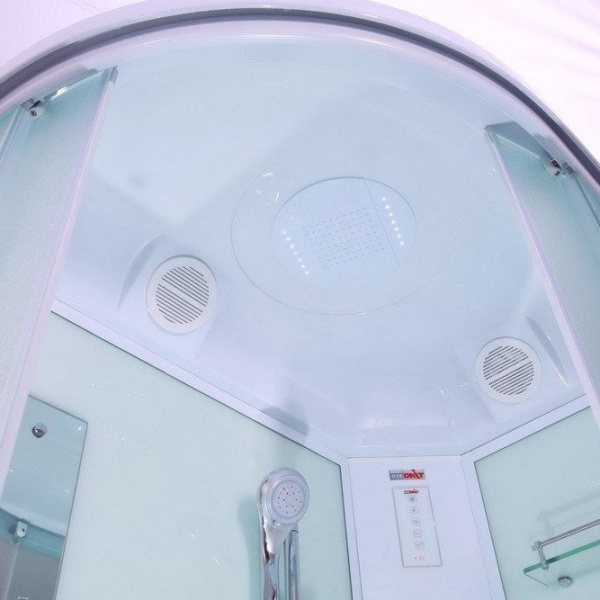 Душевая кабина Timo Eco TE-0720 120х80 см раздвижные двери (детальная фотография), асимметричные